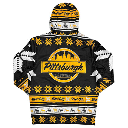 Pittsburgh Ugly Sweater Hoodie