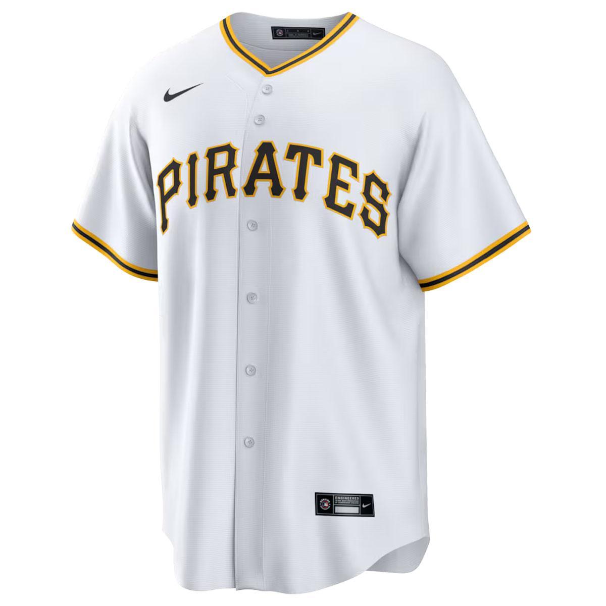Konnor Griffin #6 Pittsburgh Pirates Nike Home Replica Jersey