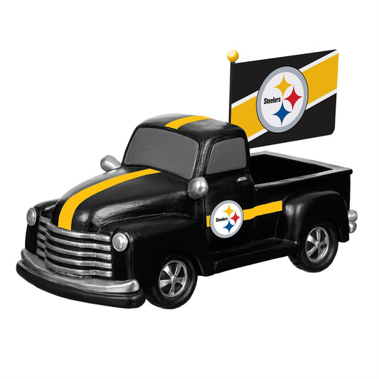 Pittsburgh Steelers 9" Rally Truck Garden Statue
