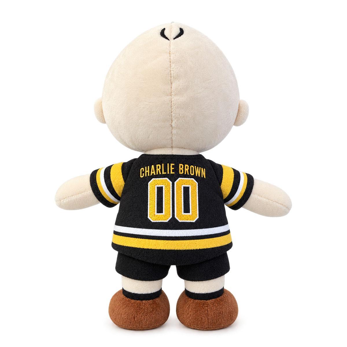 Pittsburgh Penguins Charlie Brown Peanuts Team Jersey Plush