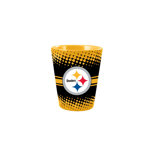 Pittsburgh Steelers 2oz Full Wrap Collectible Shot Glass