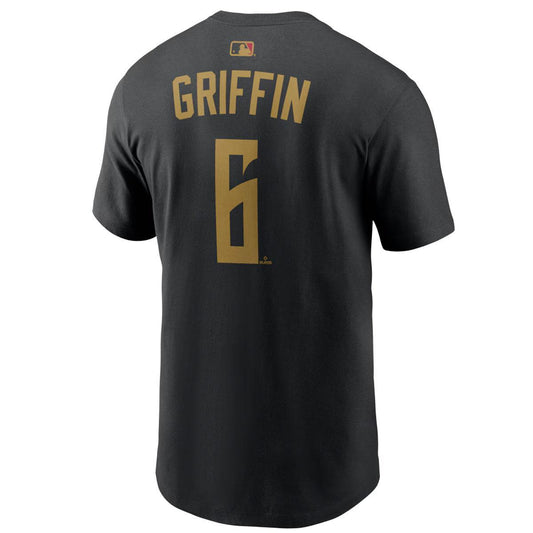 Pittsburgh Pirates Konnor Griffin #6 Nike Black 2026 City Connect Name & Number Tee