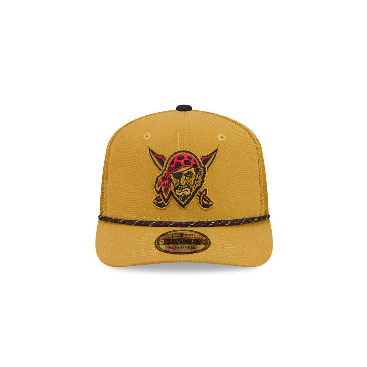 Pittsburgh Pirates City Connect Fan Pack Vintage Gold 9SEVENTY Snapback Trucker