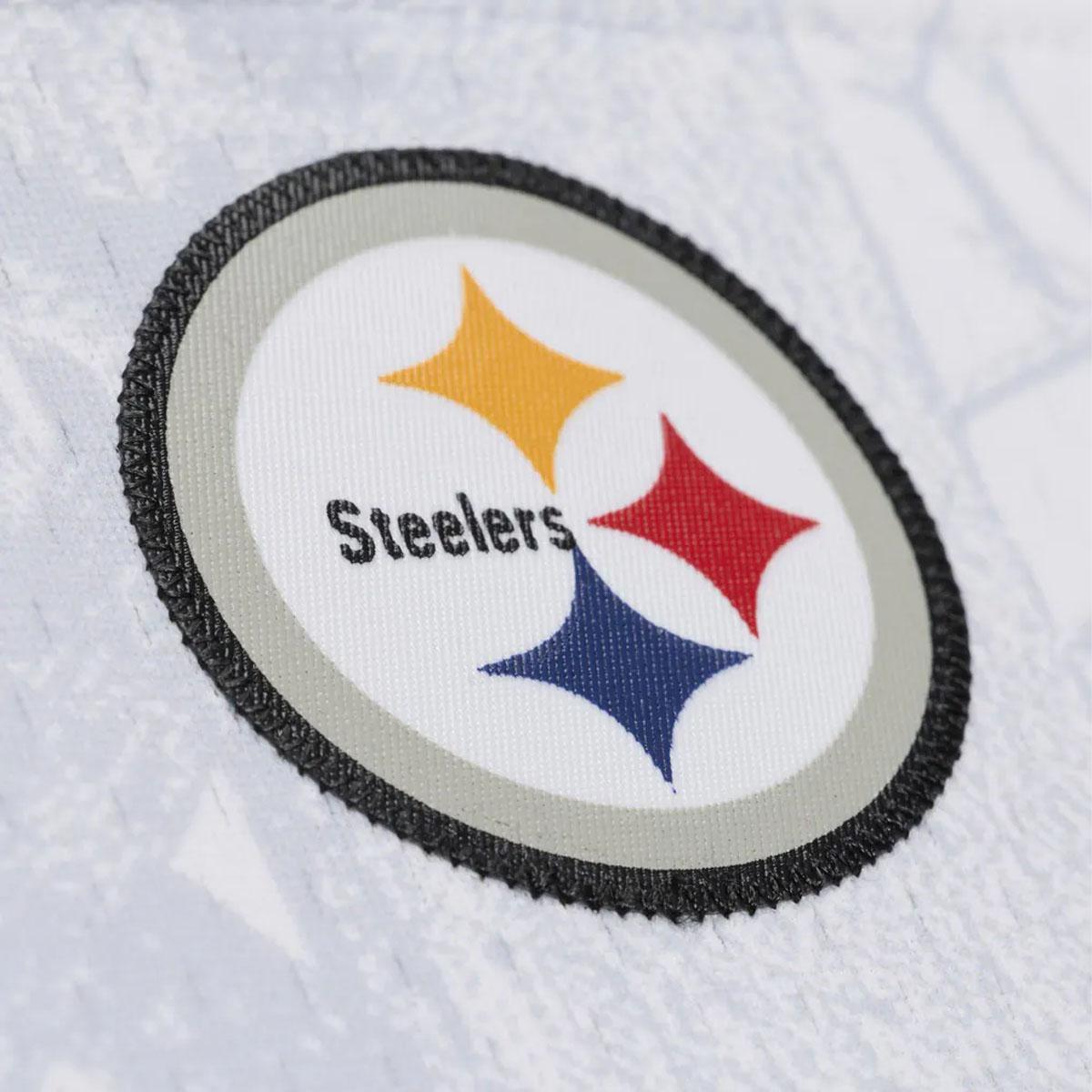 Troy Polamalu #43 Pittsburgh Steelers 2005 White Ghosted Fashion Jersey