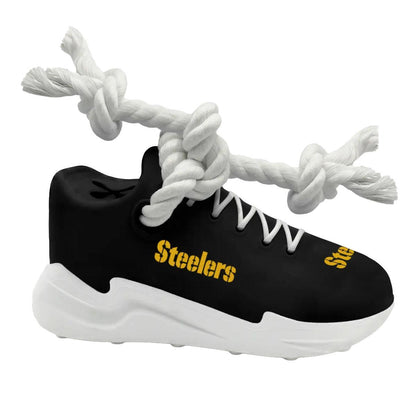 Pittsburgh Steelers Sneaker Rope Toy Treat Dispenser
