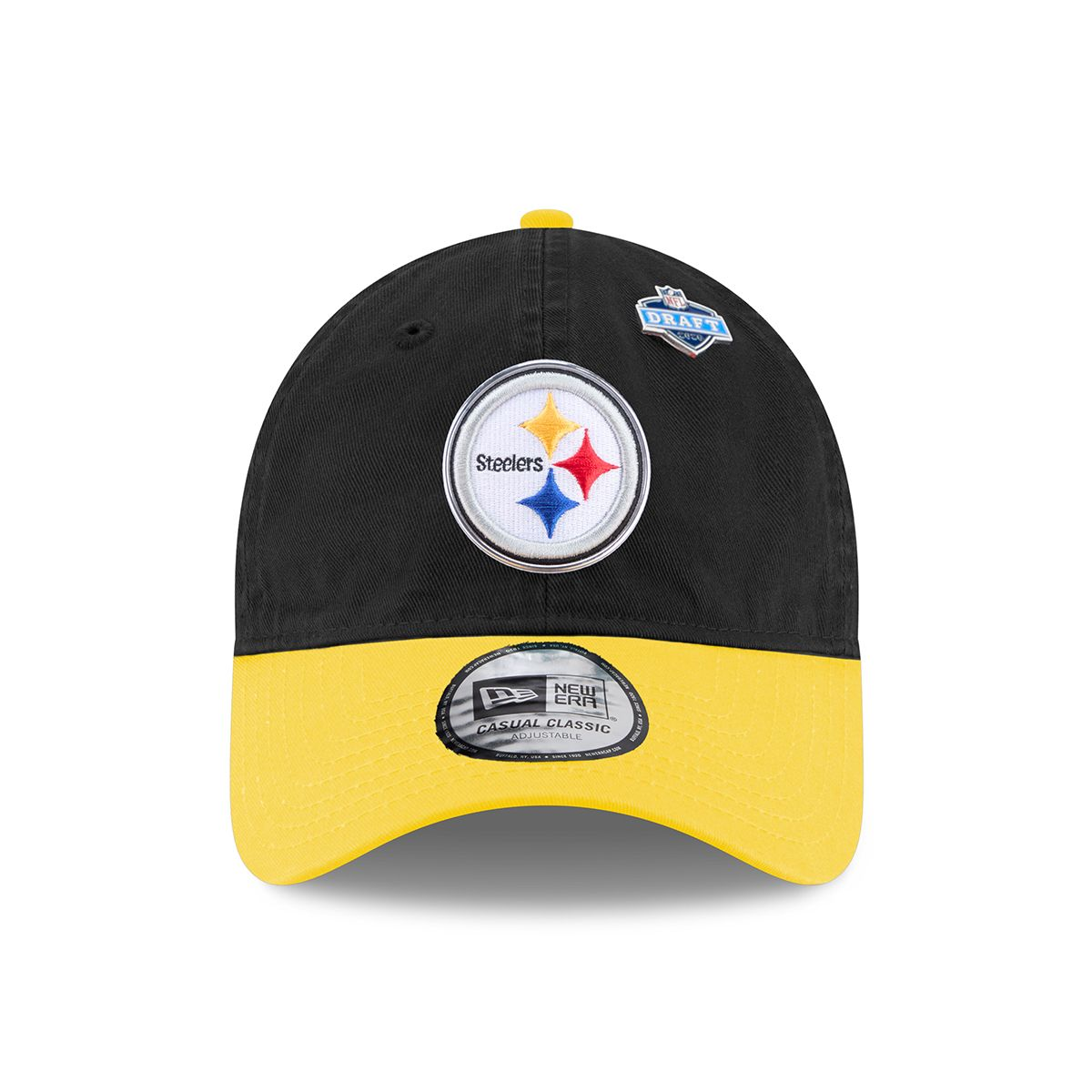 Pittsburgh Steelers NFL Draft 2026 New Era Casual Classic Hat