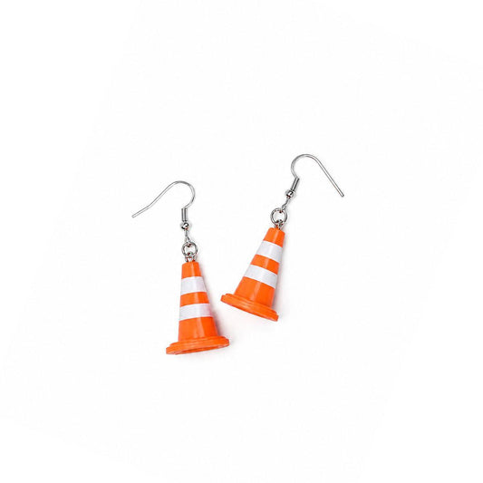 Traffic Cone Earrings