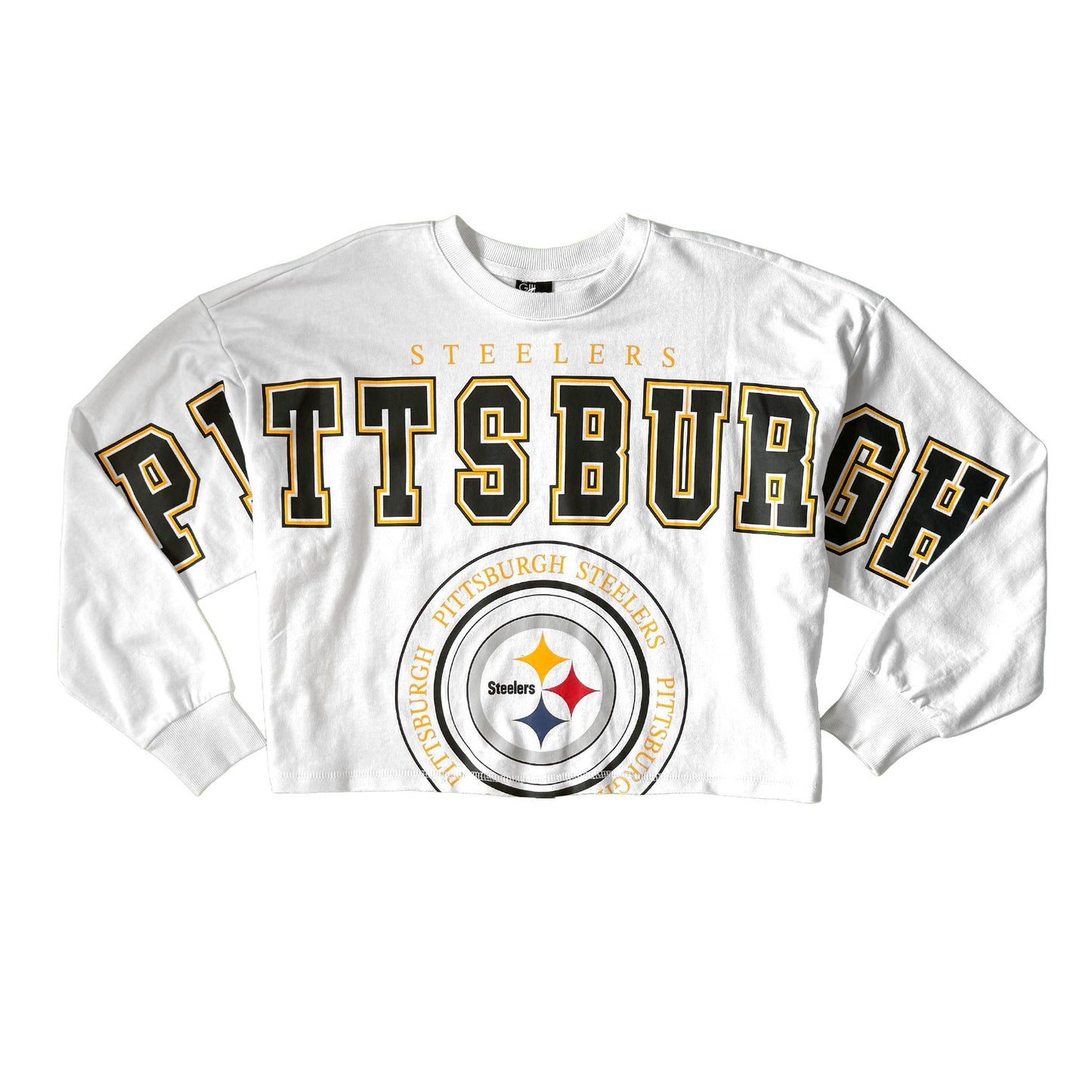 Pittsburgh Steelers Women's Cropped Longsleeve