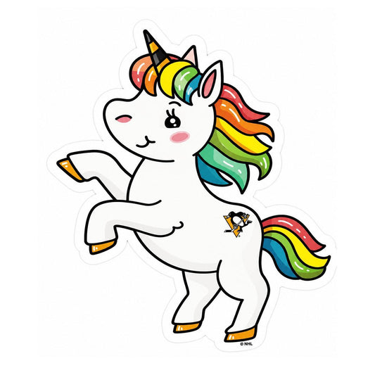 Pittsburgh Penguins Unicorn 3" Sticker