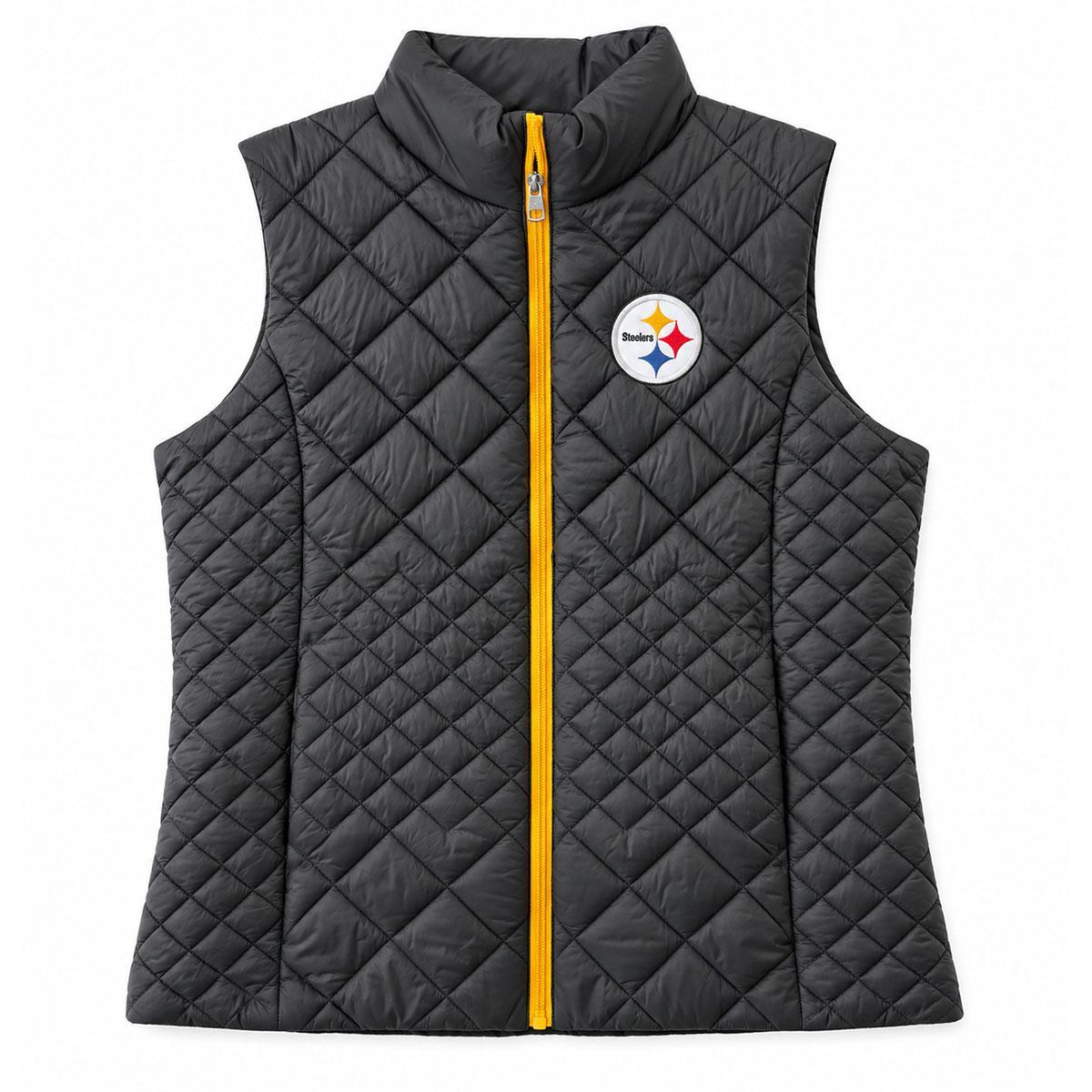 Pittsburgh Steelers Women's Puffer Vest