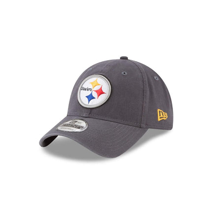 Pittsburgh Steelers New Era 9TWENTY Core Classic Charcoal Hat