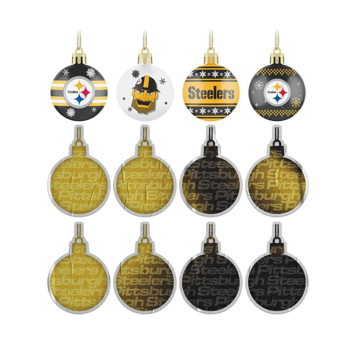 Pittsburgh Steelers Ornament Set Advent Calendar