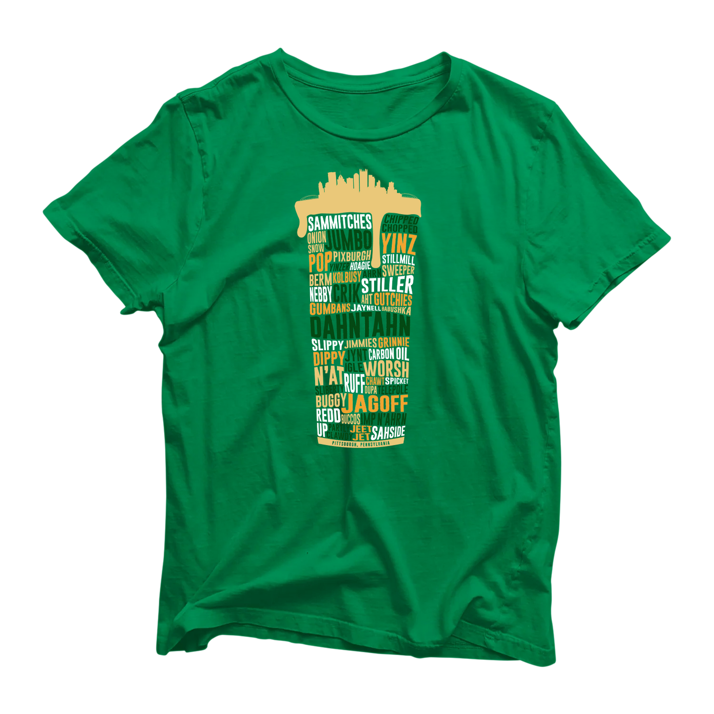 Irish Pittsburghese Pint Tee