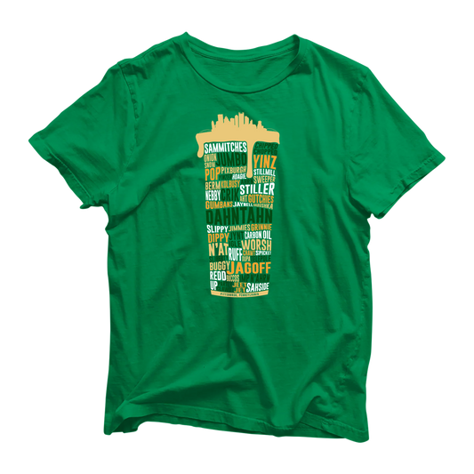 Irish Pittsburghese Pint Tee