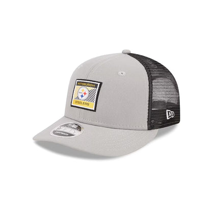 New Era Pittsburgh Steelers Color Trucker 9FIFTY Grey Adjustable Hat