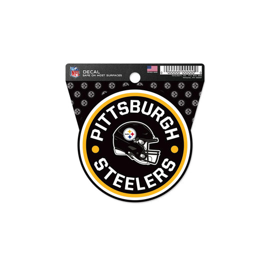 Pittsburgh Steelers Clean Cut Decal 3" x 4"