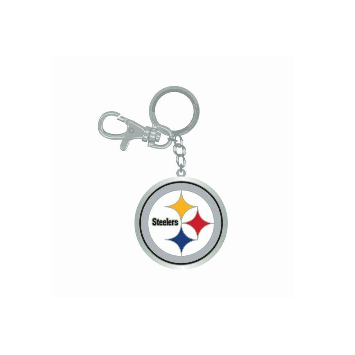 Pittsburgh Steelers Zamac Logo Keychain