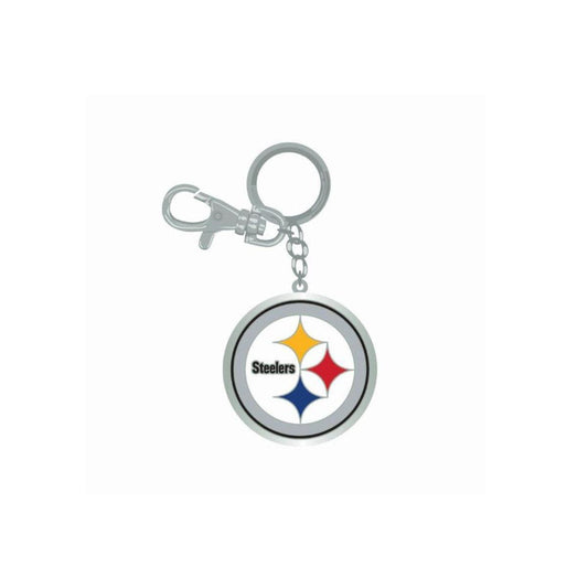 Pittsburgh Steelers Zamac Logo Keychain