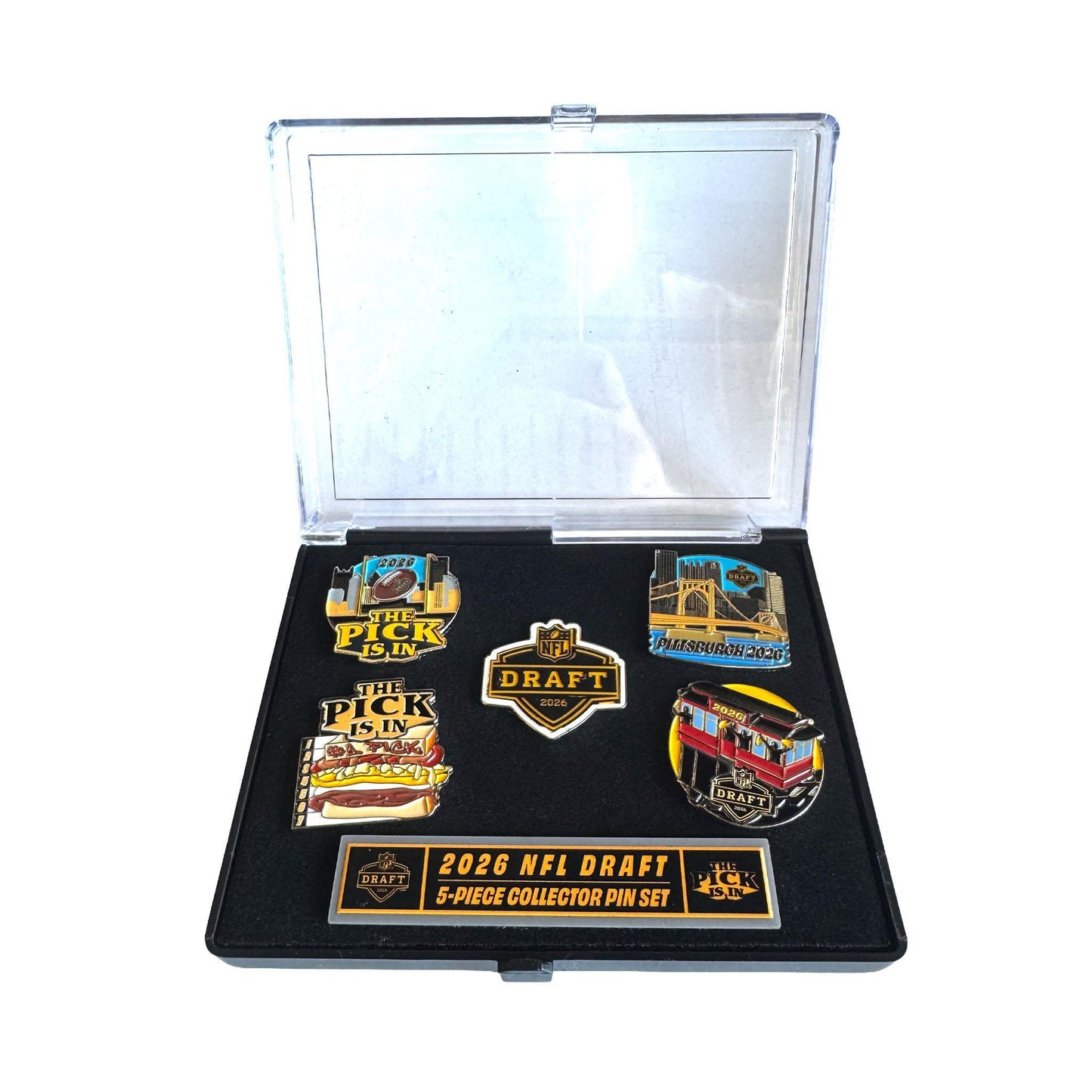NFL Draft 2026 Collector's Enamel Pin Set