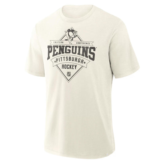 Pittsburgh Penguins Cream Slub Tee