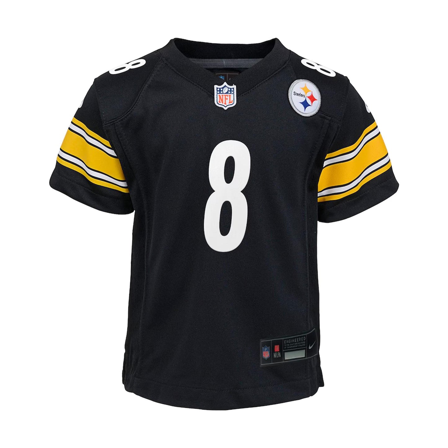 Youth Pittsburgh Steelers Aaron Rodgers #8 Nike Black Game Jersey