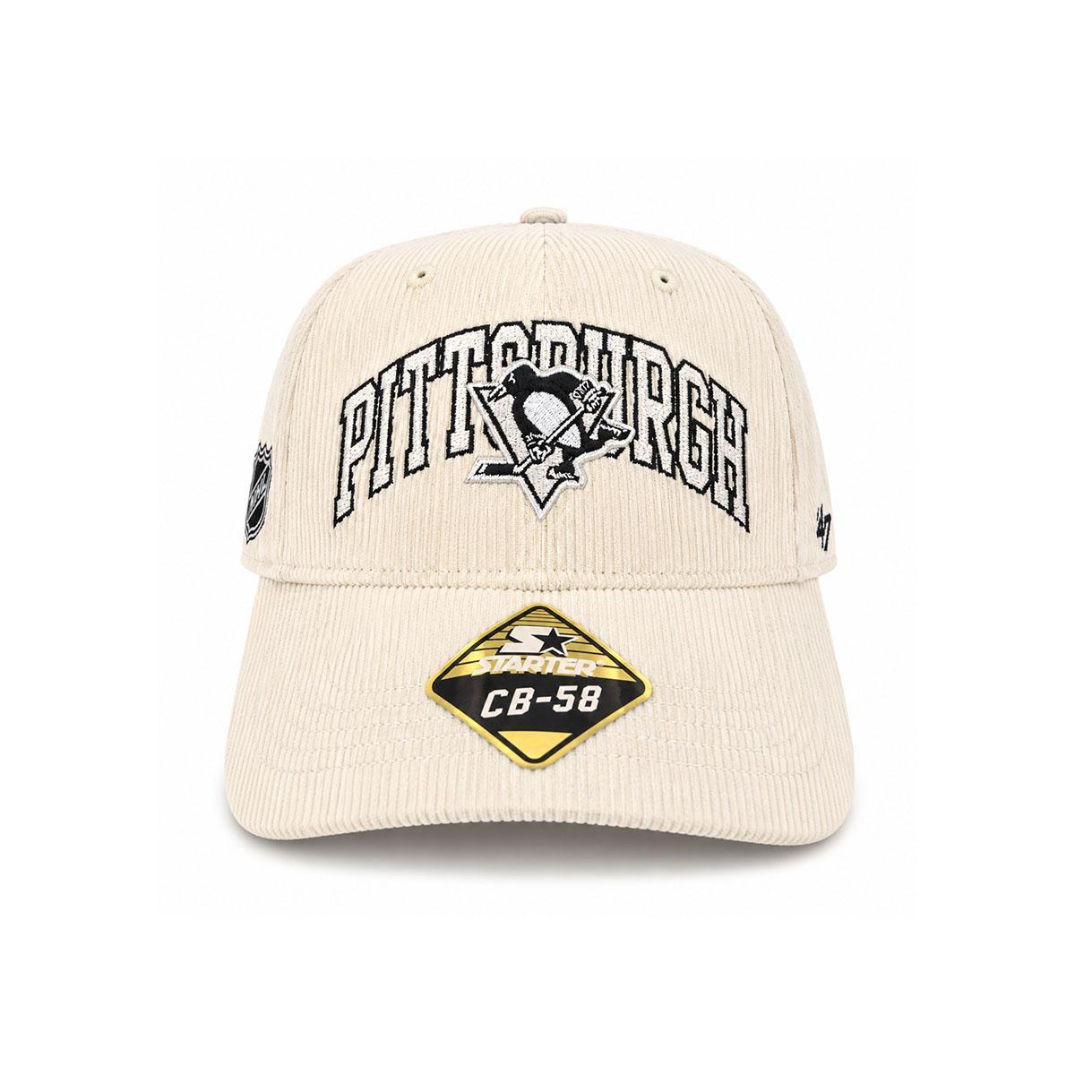 Pittsburgh Penguins Corduroy Starter Adjustable Hat