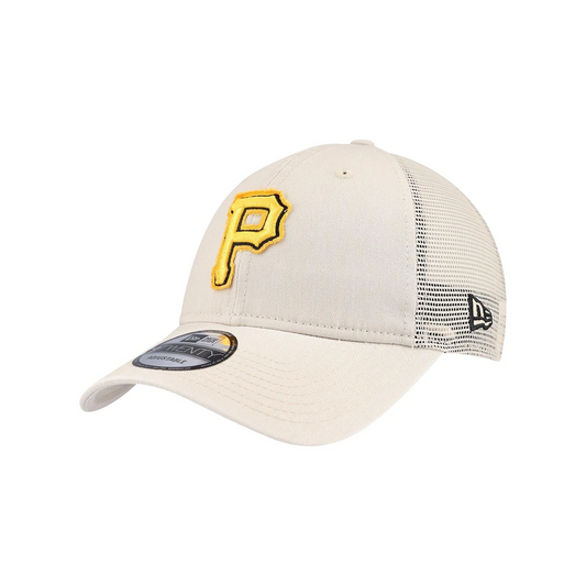 New Era Stone Pittsburgh Pirates Game Day 9TWENTY Adjustable Trucker Hat