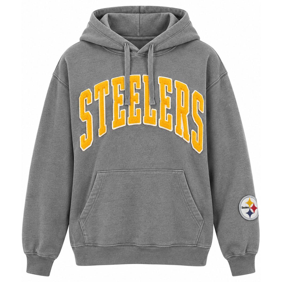 Pittsburgh Steelers '47 Appliqué Heavyweight Pullover Hoodie