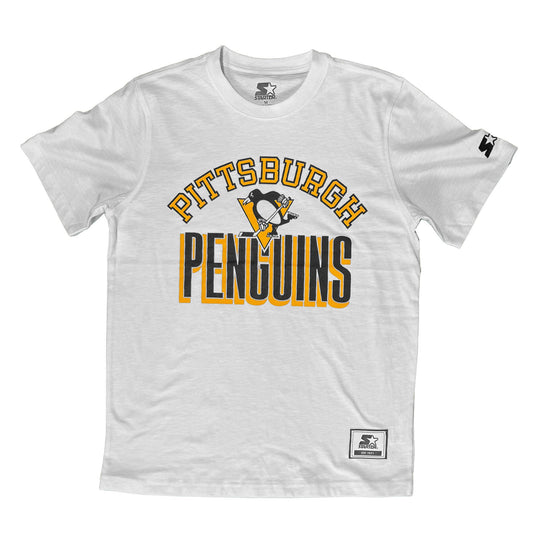 Pittsburgh Penguins White Starter Tee