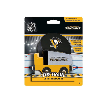 Pittsburgh Penguins Toy Zamboni Train Engine