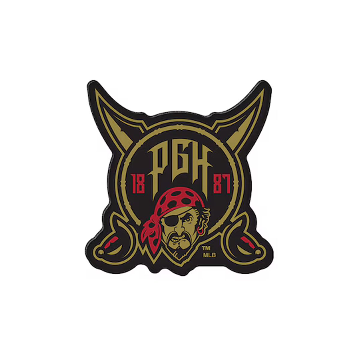 Pittsburgh Pirates 2026 City Connect Die Cut Magnet
