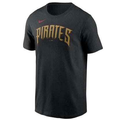 Pittsburgh Pirates Konnor Griffin #6 Nike Black 2026 City Connect Name & Number Tee