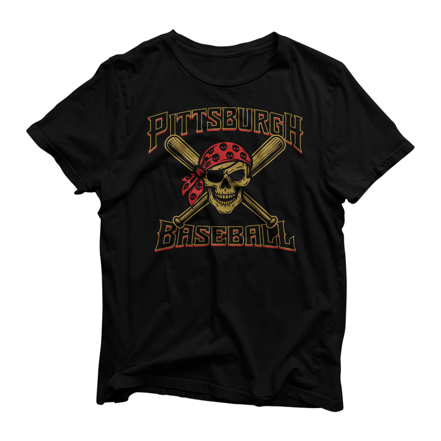 Pittsburgh Baseball Crossbones Tee