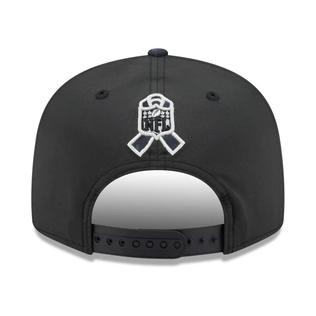 Pittsburgh Steelers New Era Black 2026 Salute To Service 9FIFTY Snapback Hat