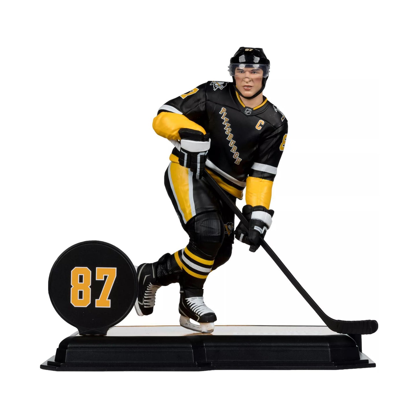 Pittsburgh Penguins Sidney Crosby #87 Posed Figure