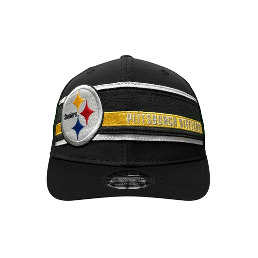 Pittsburgh Steelers New Era COOLERA 9SEVENTY Stretch-Snap