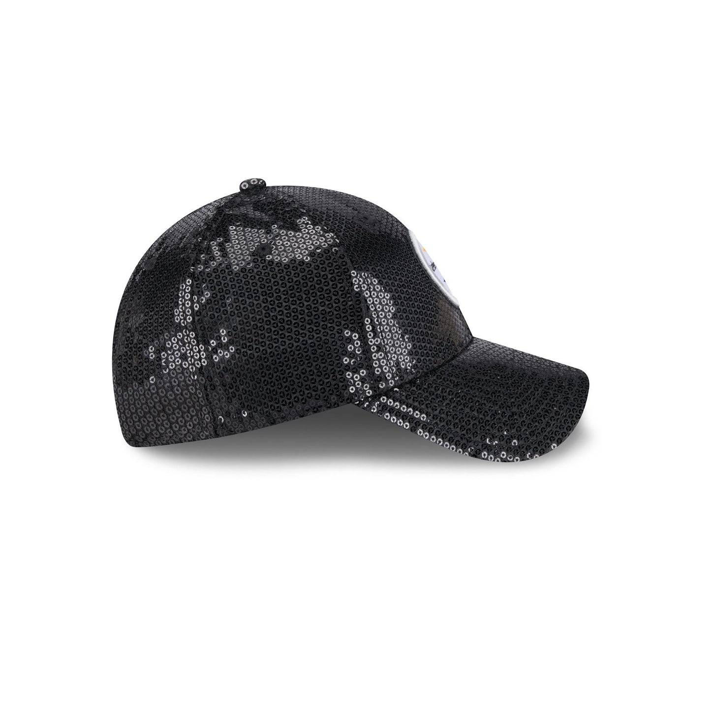 Pittsburgh Steelers Women's 9FORTY Black Sequin Adjustable Hat