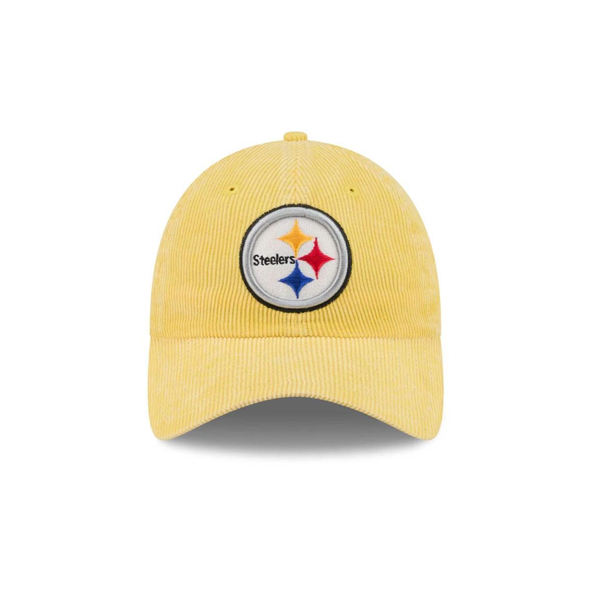Pittsburgh Steelers Washed Corduroy Casual Classic Adjustable Cap