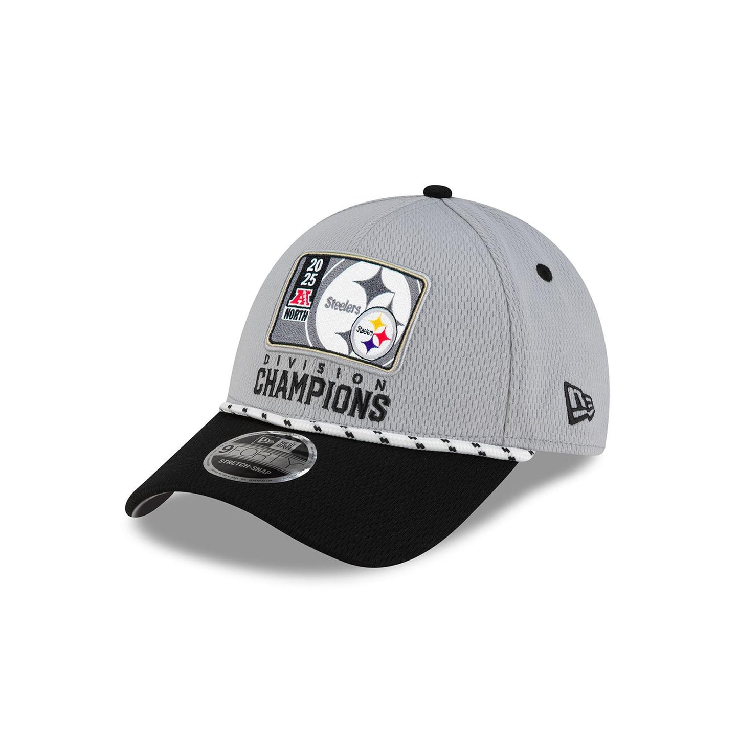 Pittsburgh Steelers New Era 9FORTY AFC North Division Champions Hat
