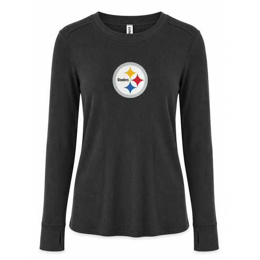 Pittsburgh Steelers Women's Ribbed Long Sleeve