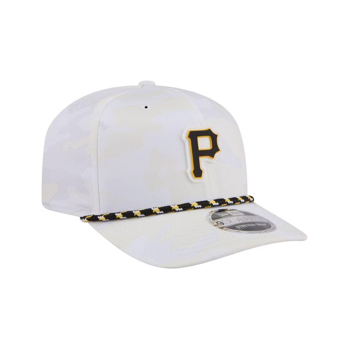 Pittsburgh Pirates New Era Camo Rope COOLERA 9SEVENTY Adjustable Hat