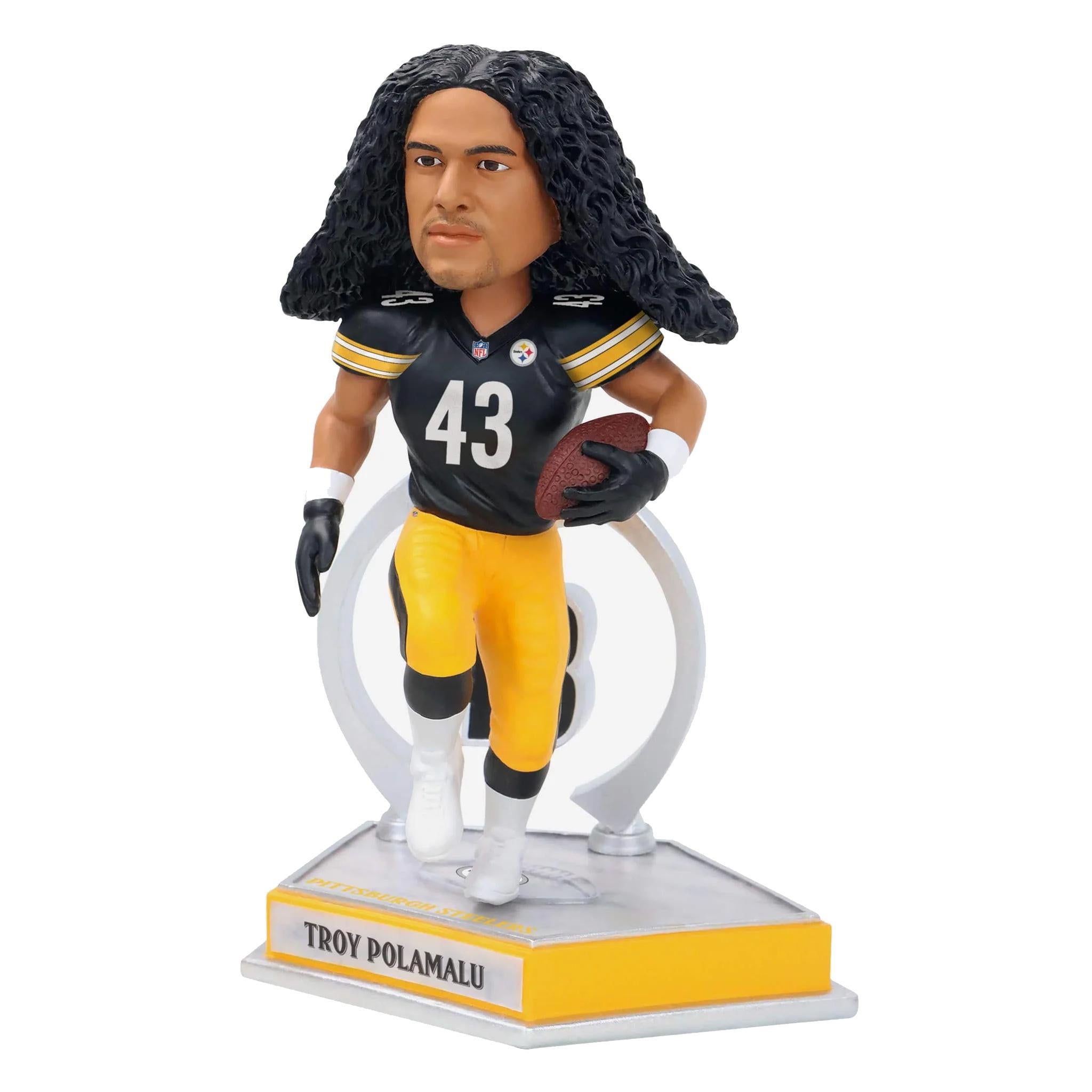 Troy Polamalu Pittsburgh Steelers Legendary Number 43 Bobblehead