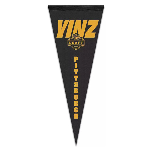 NFL Draft 2026 YINZ Premium Pennant 12" x 30"