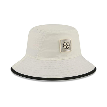 Pittsburgh Steelers 2026 NFL Training Camp Cream/Black Sport Bucket Hat