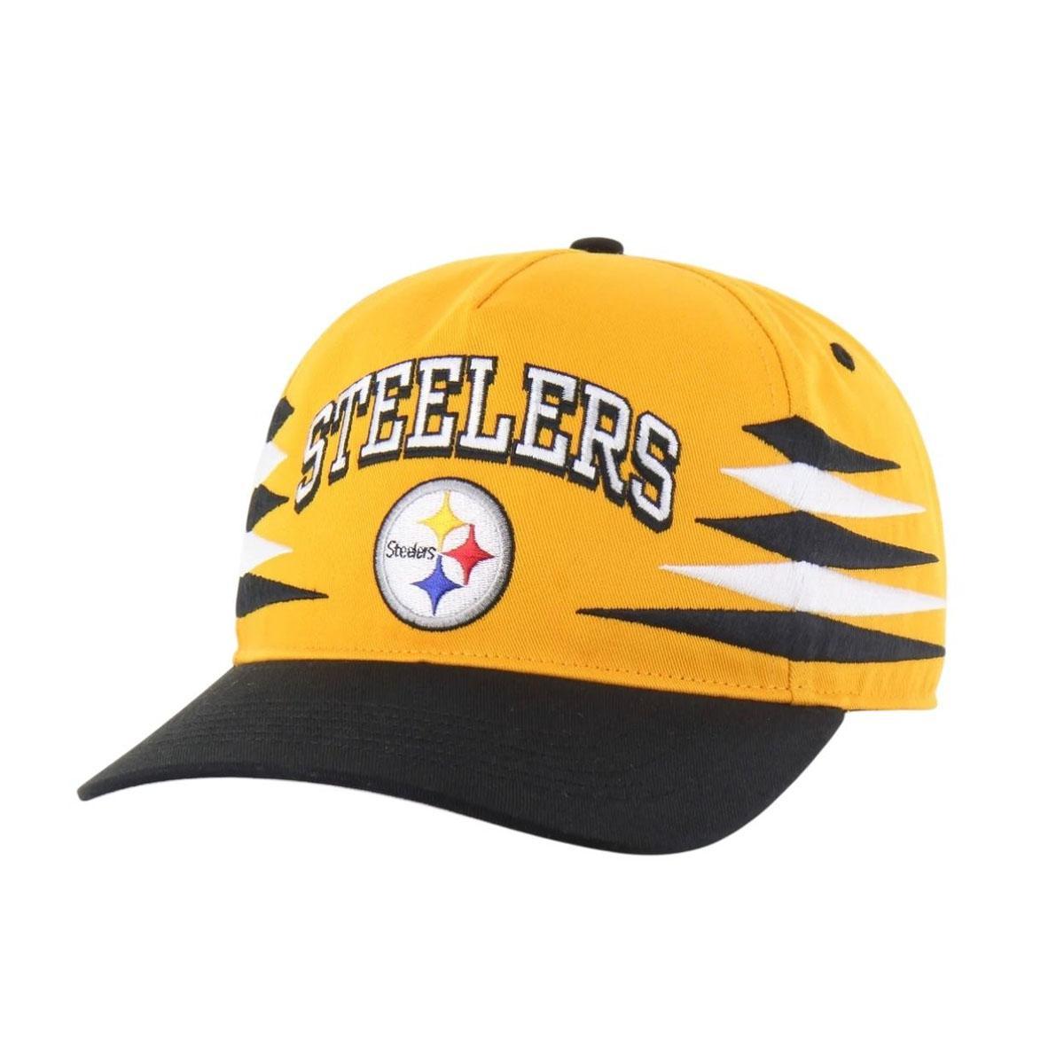 Pittsburgh Steelers '47 Gold Diamond Cut Hitch Adjustable Snapback