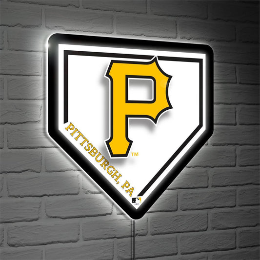 Pittsburgh Pirates 18" LED Wall Home Plate