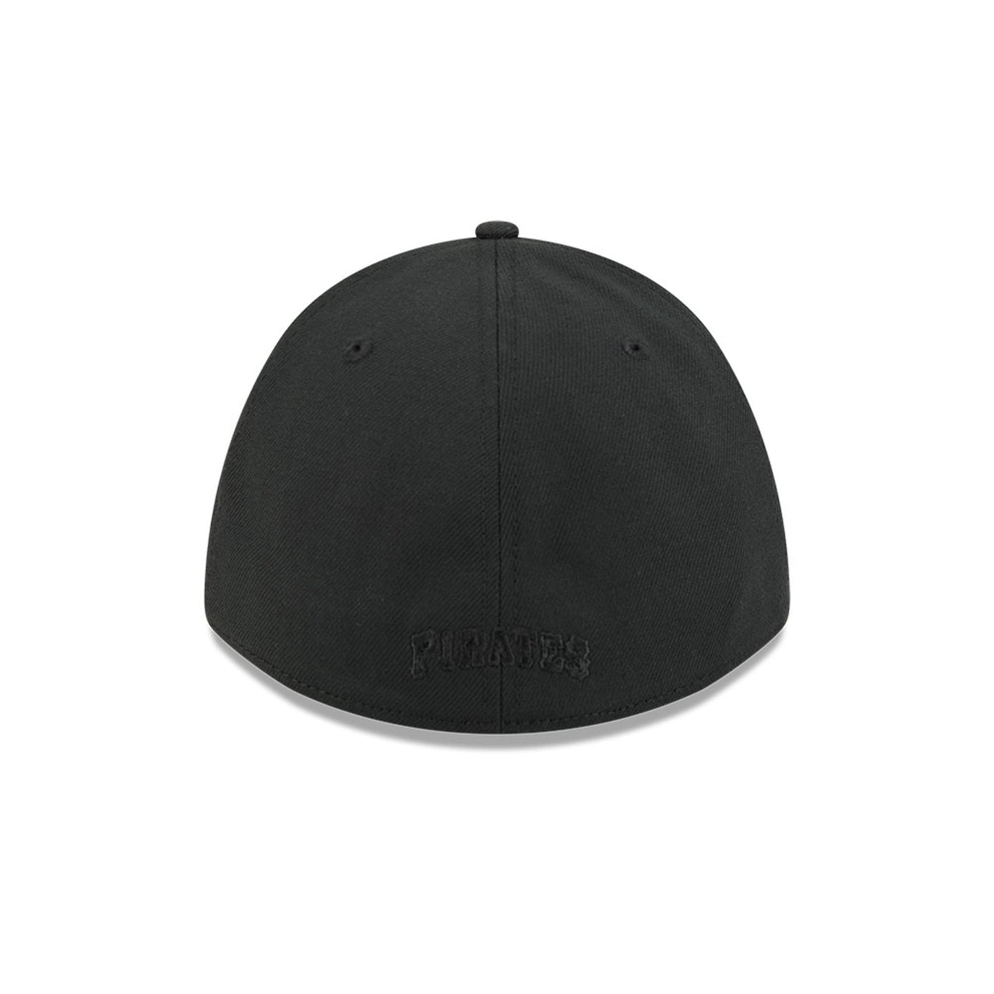 Pittsburgh Pirates Mens Black Team Classic 39THIRTY Flex Hat