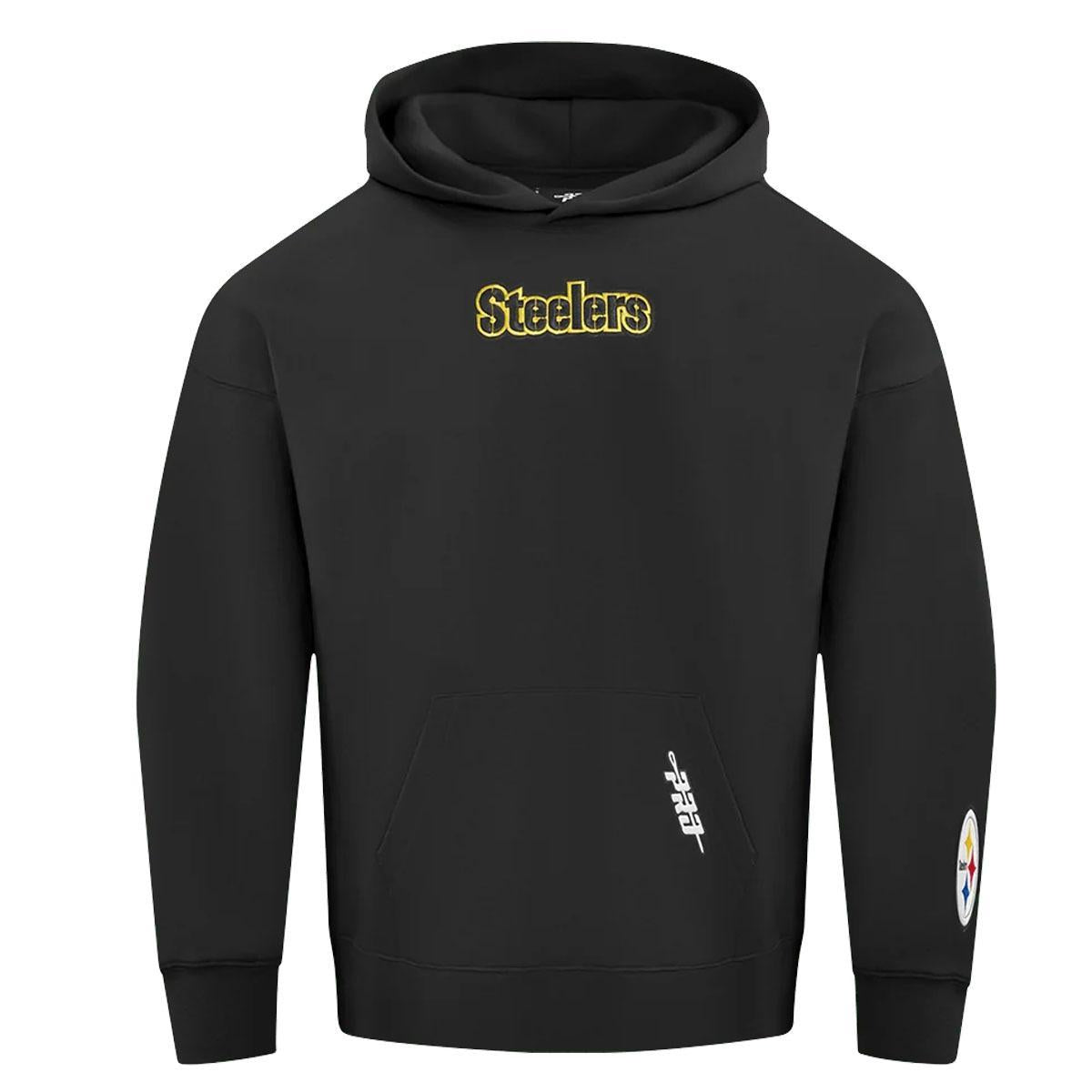 Pittsburgh Steelers Wingspan Drop Shoulder Pullover Hoodie