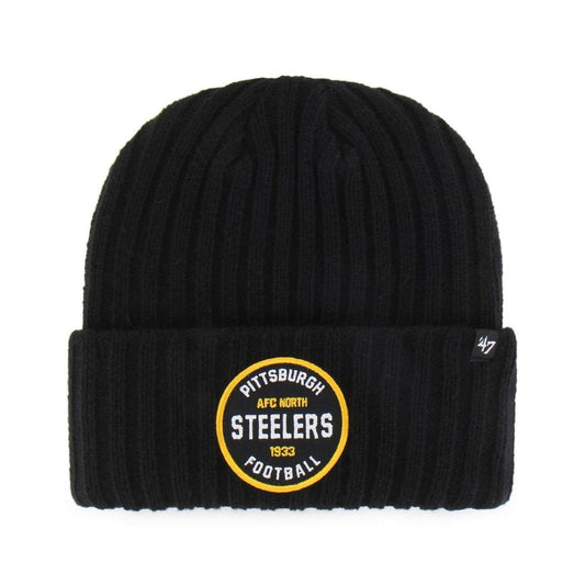 Pittsburgh Steelers '47 Brand Snowdrift Ribbed Knit Hat