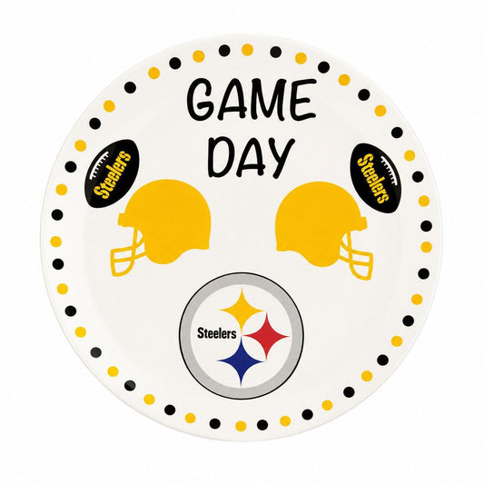 Pittsburgh Steelers Game Day 10" Ceramic Plate